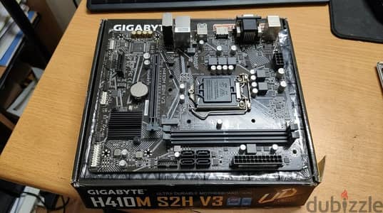 Intel 10th gen bundle: i3-10105 With UHD + gigabyte h410m s2h v3