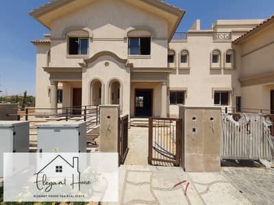 Twin House for sale in installments in Madinaty View Wide Garden in Group 25 Twin House for sale in installments in Madinaty View Wide Garden in Group 25