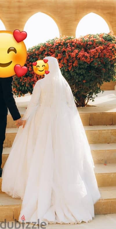 فستان زفاف محجبات
