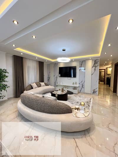 Apartment for sale in New Cairo, 191 sqm, with immediate delivery and full finishing inside a vibrant, fully serviced compound that is already populat