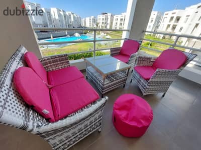 Unique chalet first floor - two rooms and two bathrooms directly on the swimming pool | Waves of the North Coast