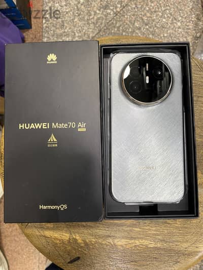 Huawei Mate 70 Air 5G dual sim 512/16G Gold جديد