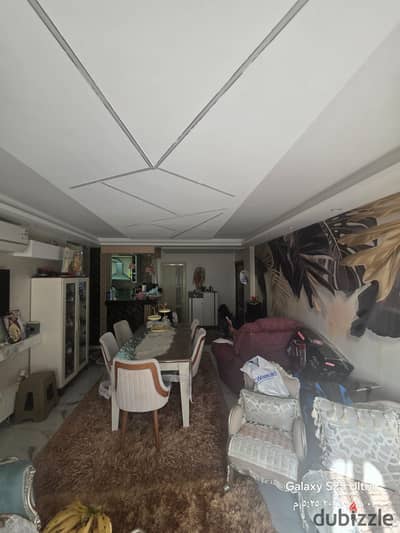For sale, an apartment with an area of 124 sqm in Madinty, super lux with kitchen, air conditioning, and gas heaters, modern finishing, 3 bedrooms and 2 bathrooms, steps from the Third Park