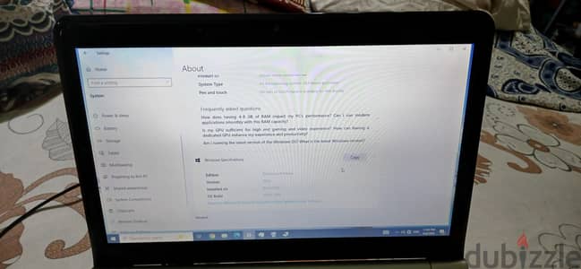 للبيع لابتوب packard bell 14ً