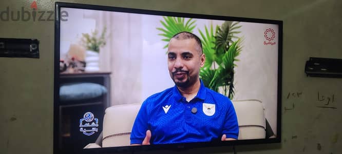 شاشه ال جي 42 بوصه عاديه حاله ممتازه جدا بالريموت الاصلي