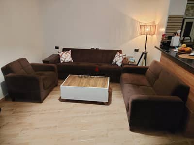 2 Sofas with One Chair (Full Salon)