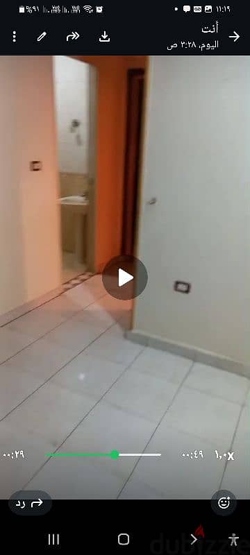 شقة وروف  للايجار عند رسلان نزلة المريوطية