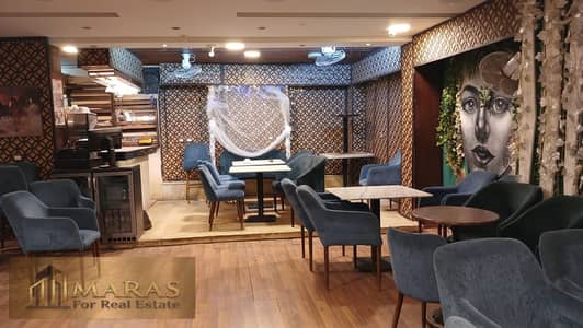 Cafe and Restaurant for Rent on Street 9 Maadi Fully Equipped Ready to Operate Prime Investment Location Luxury Design