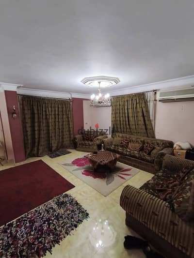 Apartment for sale in Zahra Al-Maadi, Madinat Al-Miraj, with a front view and sea view, area 185 sq m, consists of 3 rooms, 2 bathrooms, reception, kitchen - 3rd floor, there is an elevator, finishing