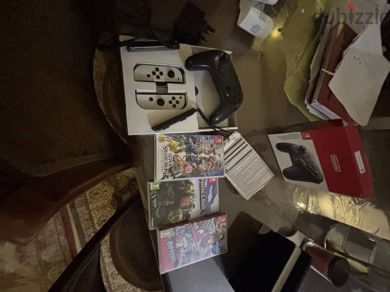 Nintendo Switch pro controller three games 1