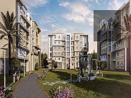 Apartment for sale, 106m, 3 bedrooms, fully paid installments, front ground floor, all utilities and meters ready, distinctive finishes and additions, inside Sakan Misr Downtown 6 October