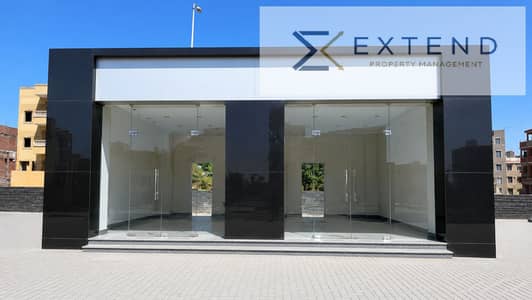 بسعر مميز وموقع حيوي في حدائق اكتوبر، محل للايجار 25م