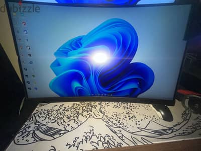 Msi gaming monitor 240hz 1080p 27’ Curved