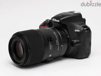Nikon d3500 with macrolens and ring flash