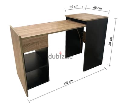 Foldable desk +double bed