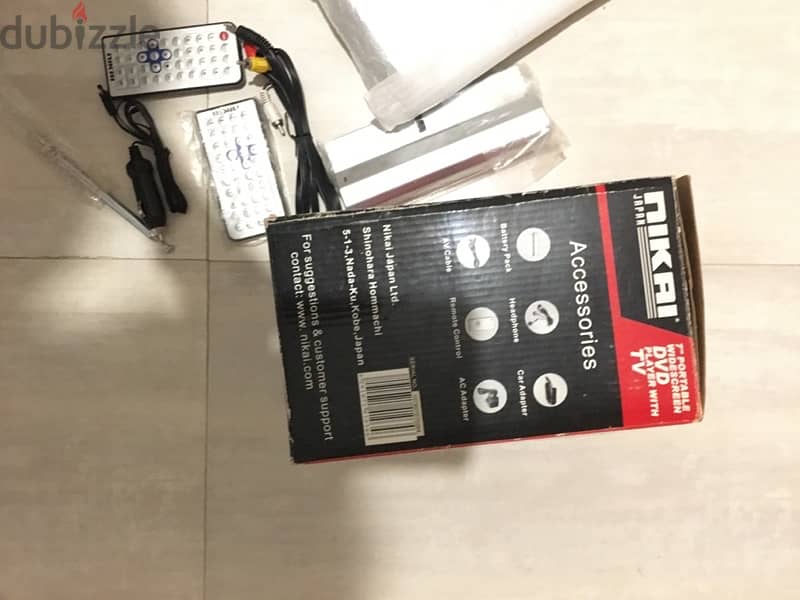 NIKAI Portable DVD Player 3