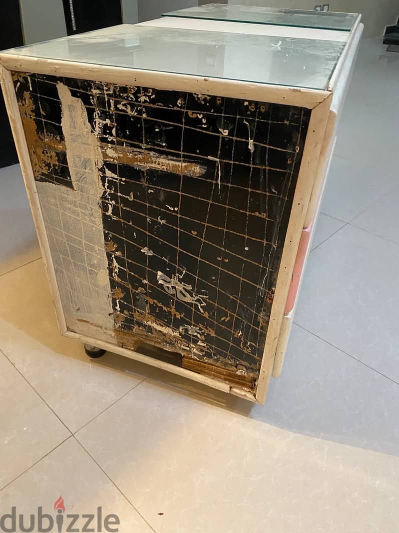 Drawer Unit + Computer Table + Mirror 2
