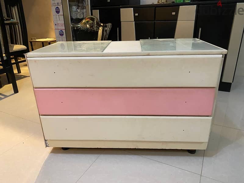 Drawer Unit + Computer Table + Mirror 10
