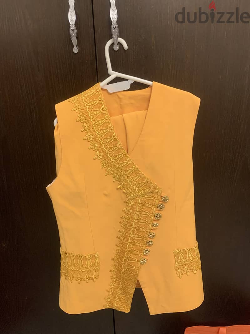 set ( blazer+undershirt+skirt 1