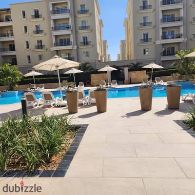 Semi furnished apartment Mivida Boulevard Compound , New Cairo   With Fully equipped kitchen and appliances - Air conditioner -First use