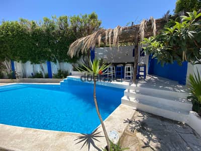 Greek-style villa for rent daily / monthly in the Bianchi area of Villa Region, Al-Baytash - in Alexandria, Al-Ajmi