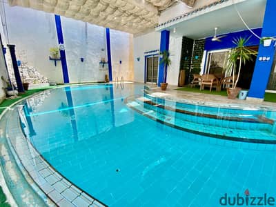 Villa for rent in the Greek style daily / monthly in the Bianchi area in the villas area, Al-Beitash - in Alexandria, Al-Ajami