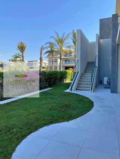 The latest 4-bedroom chalet at a great price with a very nice garden layout and a big discount from Al-Maza Bay in a very nice location