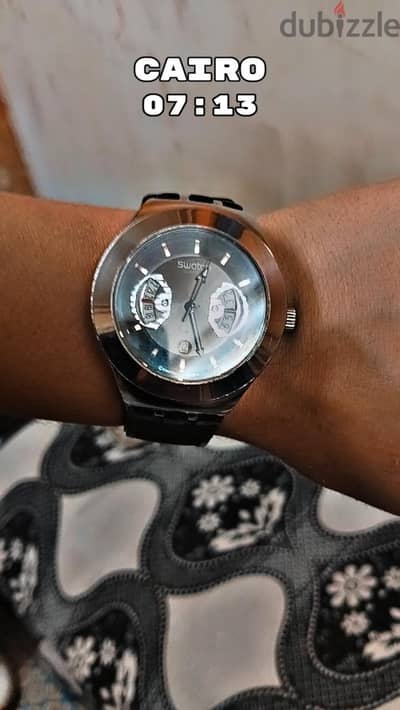ساعة Swatch سويسري اصلي (original_serial number aproved)