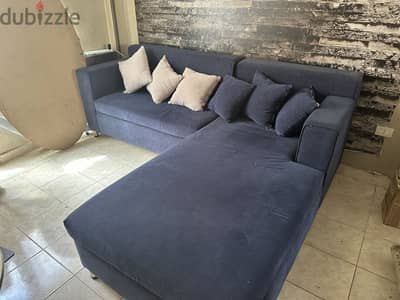 L-Shaped sofa, ركنة