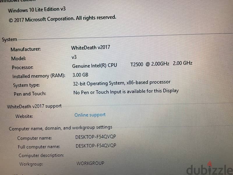 HP  dv5000 10