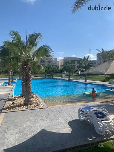 Fully Finished Chalet for Sale  in Prime Location in Amwaj, North Coast . Direct Sea View