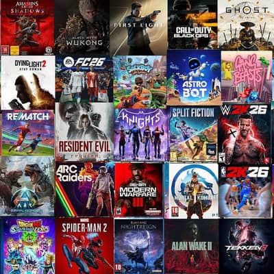 ألعاب بلايستيشن - PS5 - PS4 Games