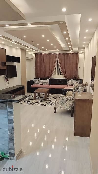 Furnished apartment for rent, air-conditioned