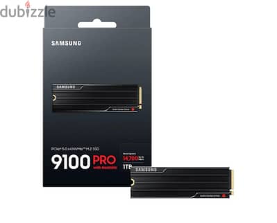 Samsung 9100 pro 1 TB NVMe with heat sink SSD