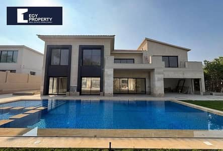 Villa with private pool For Sale in Swanlake katameya New Cairo Fully Finsihed Ready to move