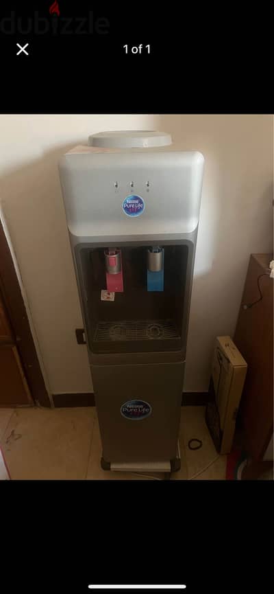 Nestle Dispenser Silver Hot and Cold