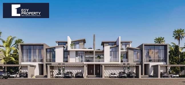 Townhouse Villa For Sale Lagoon View 4BR Ready To Move In Saa'da - New Cairo