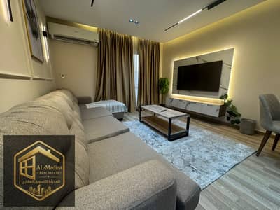Apartment for rent, second residence, fully finished and furnished hotel in Al-Rehab