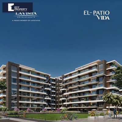 Apartment For Sale Prime Location 3 BR Lowest Price In El Patio Vida - New Cairo