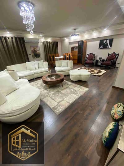 Furnished apartment, first occupancy in Al Rehab, high-end finishing, near the mosque and services