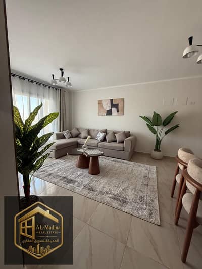 For those seeking new accommodations and a prime location, a furnished apartment is available for rent in Madinaty. First occupancy, 3 bedrooms