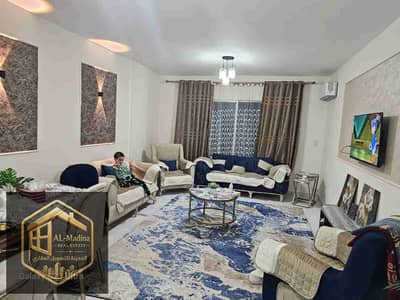 Furnished apartment in Al Rehab, 2 bedrooms, near amenities and services, special finishes, modern furnishings, garden view, and a bargain price. Furnished apartment in Al Rehab, 2 bedrooms, near amenities and services, special finishes, modern furnishings, garden view, and a bargain price.