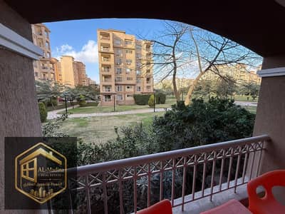 Luxury furnished rental opportunity |100+40 meters Garden | 2 rooms +1 bathroom | wide garden view | B2 Madinaty – steps to services and the south park
