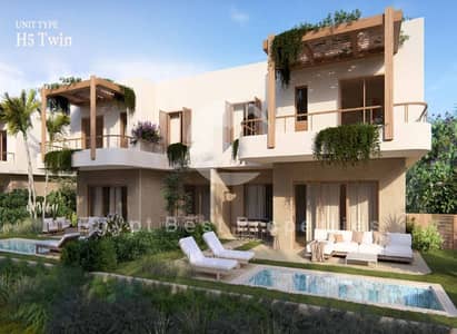 Own a Fully Finished Luxury Villa with a prime view in Ramla - North coast