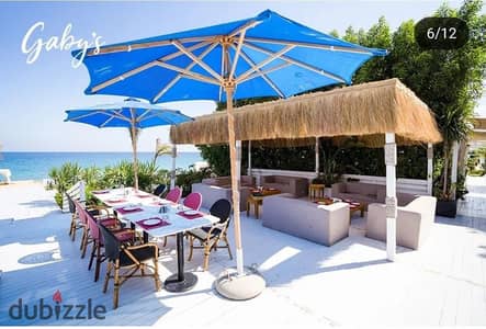 Fully finished chalet for sale with full sea view from all units in Jebal Al Galala, Ain Sokhna, on installments.