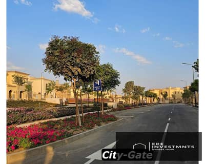 فيلا ستاند الون | استلام فوري | بحري بافضل سعر في السوق للبيع في كمبوند سيتي جيت التجمع الخامس City Gate New Cairo