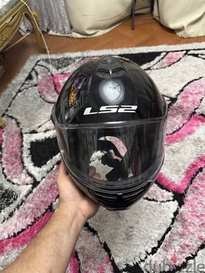 LS2 Motorcycle Helmet . Modular / Flib Front