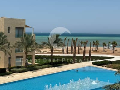 READY TO MOVE VILLA 5 BEDROOMS 1st ROW SEA VIEW FURNISHED IN GOUNA WITH INSTALLMENTS