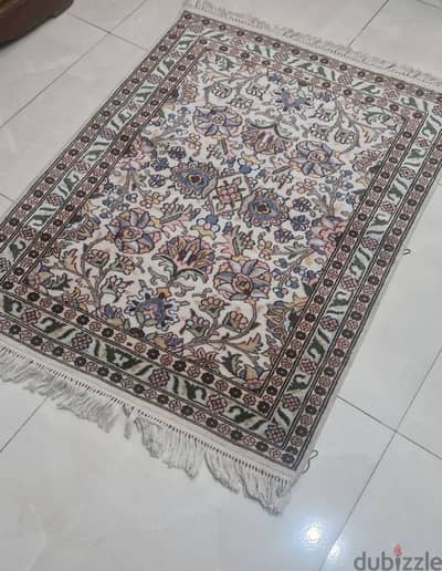 CARPETسجادة صوف يدوي مع حرير