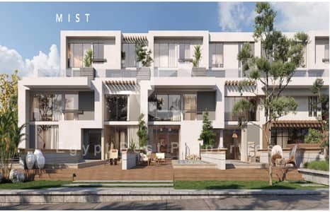 READY RO MOVE chalet 3beds for sale, in DIRECTION WHITE North coast luxury finished direct +AC +KITCHEN , lagoon with 5 % dp